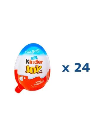 Kinder Joy Surprise Eggs for Men 24 Pieces - Buy Online on GoSupps.com