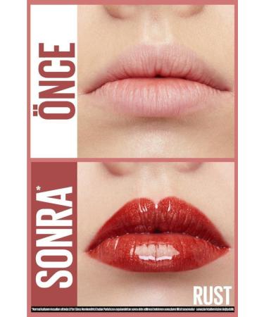 Maybelline New York Super Stay Matte Ink Liquid Matte Lipstick 70 Amazonian & Lifter Gloss Lip Gloss 016 Rust - Buy Online on GoSupps.com