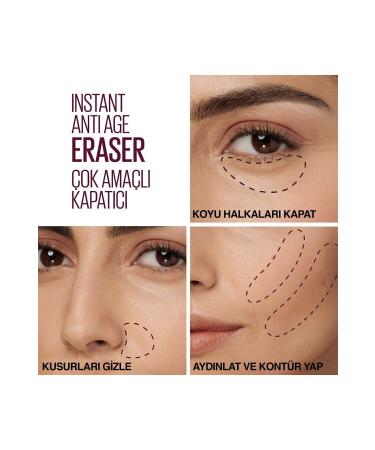 Maybelline New York Instant Anti Age Eraser Concealer 01 Light & Mini Super Stay Matte Ink Liquid Matte Lipstick 65 Seductress - Buy Online on GoSupps.com