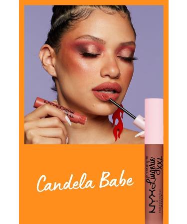 NYX Professional Makeup Lip Lingerie Xxl Mat Likit Ruj Candela Babe - Buy Online on GoSupps.com