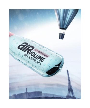 L'Oreal Paris L'or al Paris Air Volume Mega Easy Waterproof Mascara - Black - Buy Online on GoSupps.com