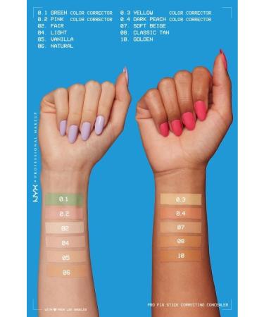 NYX Professional Makeup Pro Fix Stick Color Equalizer - 0.1 Green - Buy Online on GoSupps.com