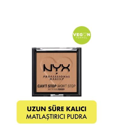 NYX Professional Makeup Can't Stop Won't Stop Mattifying Powder - Caramel