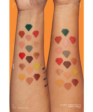 NYX Professional Makeup Ultimate Shadow Palette - Paradise Shock Eyeshadow Palette - Buy Online on GoSupps.com