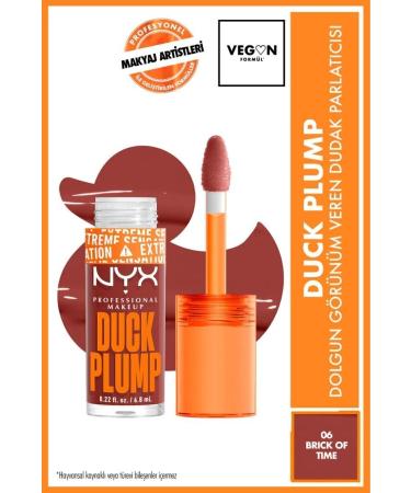 NYX Professional Makeup Duck Plump Lip Gloss - 06 Brick Of Time