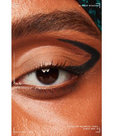 NYX Professional Makeup Vivid Rich Lift Eye Pencil - 16 Always Onyx - Buy Online on GoSupps.com