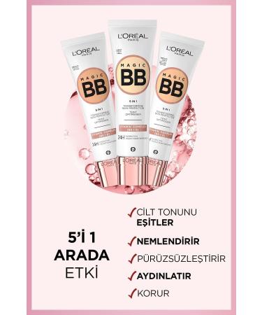 L'Oreal Paris Magic BB Tinted Moisturizing Cream - Medium Light - Buy Online on GoSupps.com