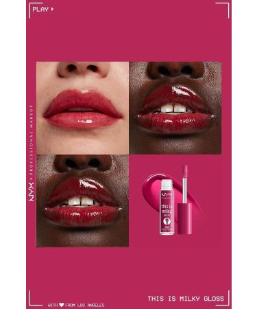 NYX Professional Makeup This Is Milky Gloss Lip Gloss - Malt Shake - Buy Online on GoSupps.com