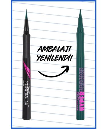 Maybelline New York Hyper Precise All Day Eyeliner - 720 Parrot - Buy Online on GoSupps.com