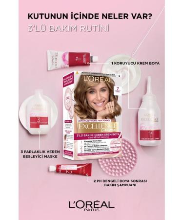 L'Oreal Paris Excellence Creme Hair Dye 6.35 Chocolate Brown - Buy Online on GoSupps.com