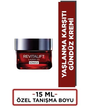 L'Oreal Paris L'or al Paris Revitalift Laser X3 Intensive Anti-Aging Day Cream - Meet Size 15ml