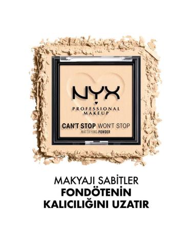 NYX Professional Makeup Can't Stop Won't Stop Mattifying Powder- Fair - Buy Online on GoSupps.com