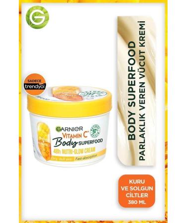 Garnier Body Superfood Vitamin C Brightening Body Cream
