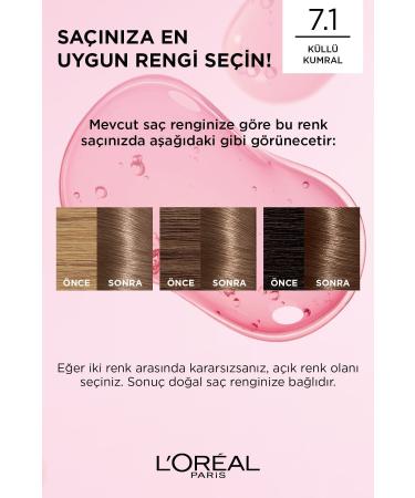 L'Oreal Paris Excellence Creme Hair Dye 7.1 Blonde Ash - Buy Online on GoSupps.com