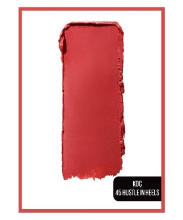 Maybelline New York Super Stay Ink Crayon Pencil Matte Lipstick Zodiac Series - 45 Hustle In Heels (Aries) - Buy Online on GoSupps.com