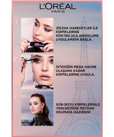 L'Oreal Paris Air Mega Black Mascara Lasts Up to 30 Hours Extra Black & Infaillable Automatic Gel Eyeliner - Buy Online on GoSupps.com