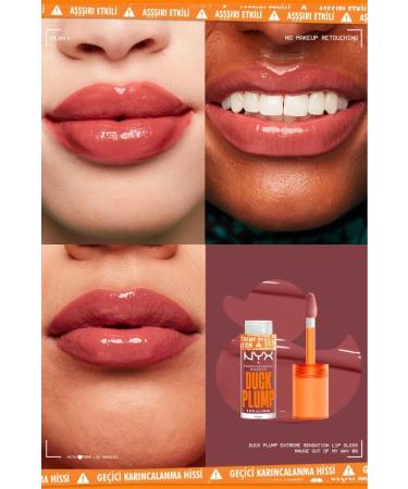 NYX Professional Makeup Duck Plump Lip Gloss - 08 Mauve Out Of My Way - Buy Online on GoSupps.com