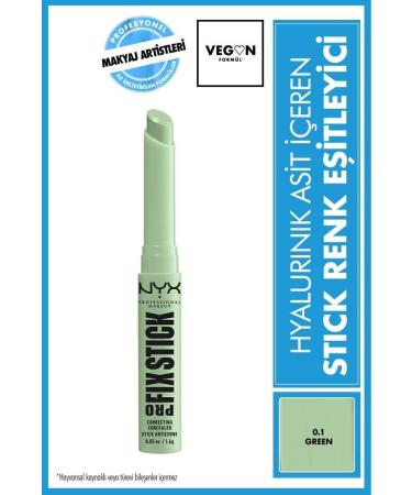 NYX Professional Makeup Pro Fix Stick Color Equalizer - 0.1 Green