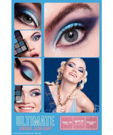NYX Professional Makeup Ultimate Shadow Palette - Vintage Jean Baby Eyeshadow Palette - Buy Online on GoSupps.com
