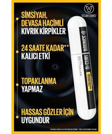 Maybelline New York Colossal Curl Bounce After Dark Mascara - Buy Online on GoSupps.com
