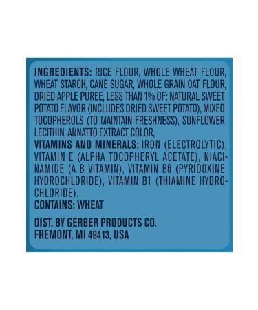 Gerber Healthy Snack Puffs Sweet Potato Flavored 8+ Months 42 Gr - Buy Online on GoSupps.com