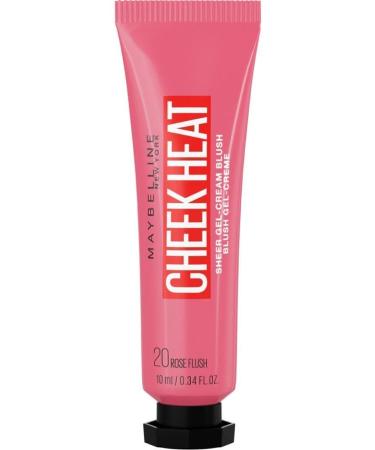 Maybelline New York Cheek Heat Liquid Blush - 20 Rose Flash - Pink