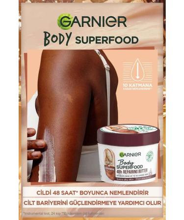 Garnier Body Superfood Repairing Body Cream Cocoa Ceramide 380ml - Buy Online on GoSupps.com