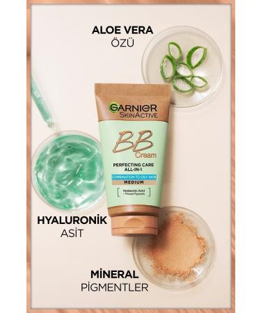 Garnier BB Cream for Combination and Oily Skin Medium Tone SPF 20 50 ml - Buy Online on GoSupps.com