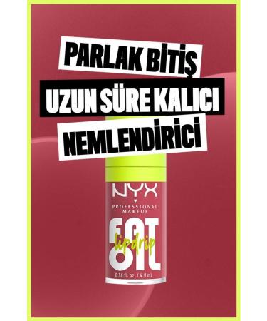 NYX Professional Makeup Fat Oil Lip Drip Shine Lip Oil - Chillin' Like a Villain - Buy Online on GoSupps.com
