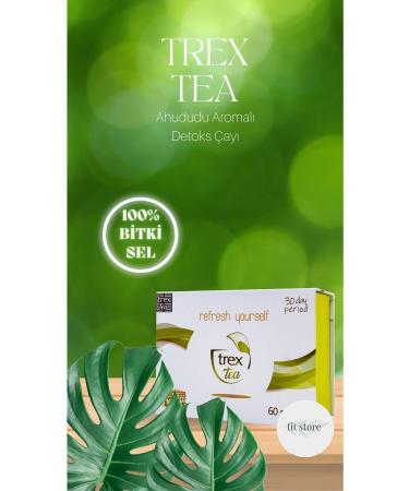 Trex Tea Slimming Supporting Raspberry Flavored Detox Form Tea 3 Months - Buy Online on GoSupps.com