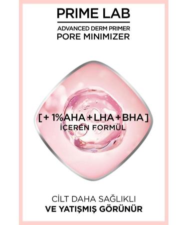 L'Oreal Paris Prime Lab Pore Minimizer Pore Minimizing Primer with Aha and Bha - Makeup Base - Buy Online on GoSupps.com