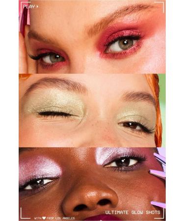 NYX Professional Makeup Ultimate Glow Shots Shimmering Liquid Eyeshadow - 12 Raspberry Rave - Buy Online on GoSupps.com