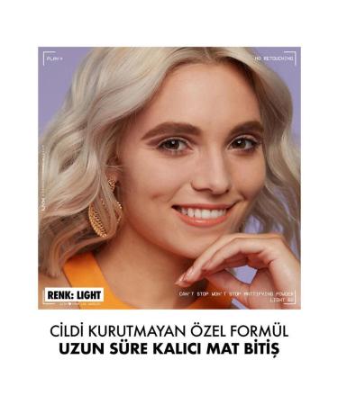 NYX Professional Makeup Can't Stop Won't Stop Mattifying Powder- Light - Buy Online on GoSupps.com