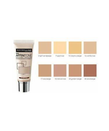Maybelline New York Moisturizing Foundation - Affinitone Foundation No: 24 - Buy Online on GoSupps.com