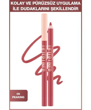 Maybelline New York Lifter Liner Pink Lip Pencil - 09 Peaking