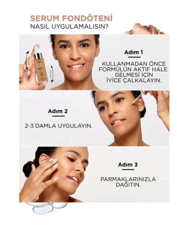 L'Oreal Paris Telescopic Lift Mascara & True Match Nude Foundation Serum 0.5-2 Very Light - Makeup Favorites Set - Buy Online on GoSupps.com