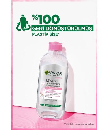 Garnier 2-Piece Micellar Flawless Make-Up Remover Water 400 Ml - Buy Online on GoSupps.com