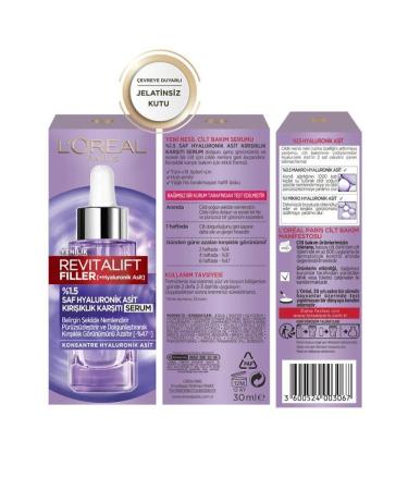 L'Oreal Paris Revitalift Filler 1.5% Hyaluronic Acid Serum & Hydra Moisture Plumping Serum & Roller - Buy Online on GoSupps.com
