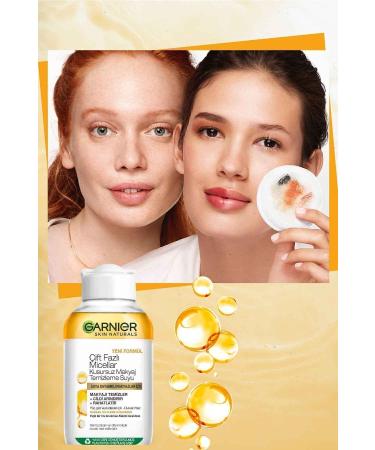 Garnier Dual Phase Micellar Flawless Make-Up Remover Water 100ml - Buy Online on GoSupps.com