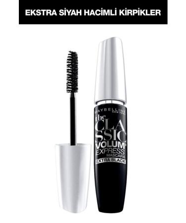 Maybelline New York Volum' Express Classic Extra Black Mascara