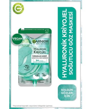 Garnier Hyaluronic Cryogel Anti-Fatigue Cooling Eye Mask