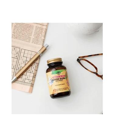 Solgar Ginkgo Biloba Leaf Extract 60 Capsules 2 Pieces - Buy Online on GoSupps.com