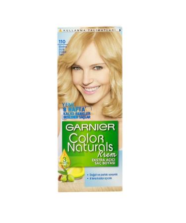 Garnier Color Naturals Hair Dye 110 Extra Light Natural Blonde - Buy Online on GoSupps.com