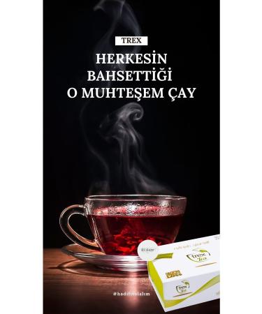 Trex Tea Slimming Supporting Raspberry Flavored Detox Form Tea 3 Months - Buy Online on GoSupps.com