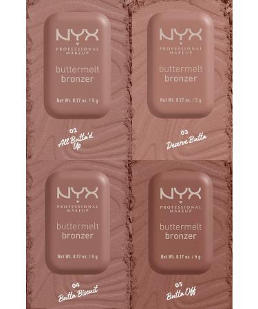 NYX Professional Makeup Buttermelt Bronzer - 04 Butta Buscuit - Buy Online on GoSupps.com