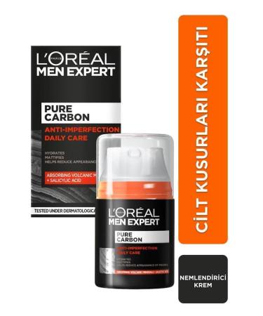 L'Oreal Paris Men Expert Pure Carbon Anti-Skin Problems Daily Moisturizing Cream 50ml