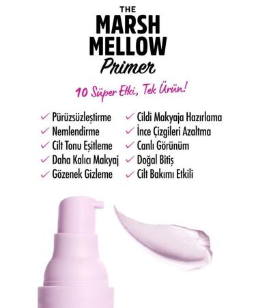 NYX Professional Makeup Marshmellow Soothing Primer Makeup Base & Can't Stop Won't Stop Mattifying Powder- Light - Buy Online on GoSupps.com