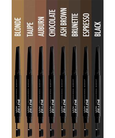 NYX Professional Makeup Fill & Fluff Eyebrow Pomade Pencil - Blonde - Buy Online on GoSupps.com