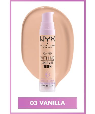 NYX Professional Makeup Bare With Me Concealer Serum 03 Vanilla Concealer - Buy Online on GoSupps.com
