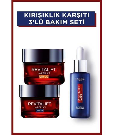 L'Oreal Paris Revitalift Laser Anti-Wrinkle 3-Pack Care Set
